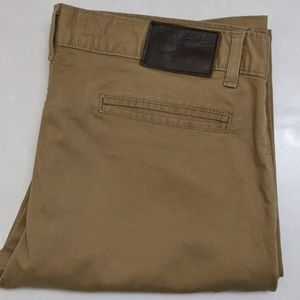 Naked and Famous tan slim chino size 32